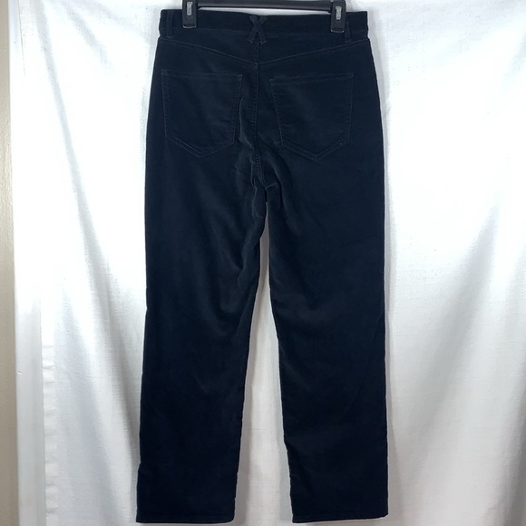 Express Black Velvet Super High Rise Straight Pant- NWT - Picture 6 of 16